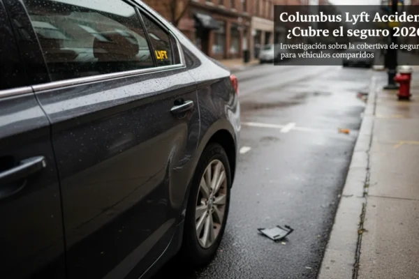 Columbus Lyft Accidentes: ¿Cubre el seguro 2026?