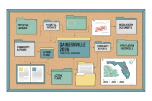 Derrame tóxico en Gainesville: ¿Qué hacer en 2026?