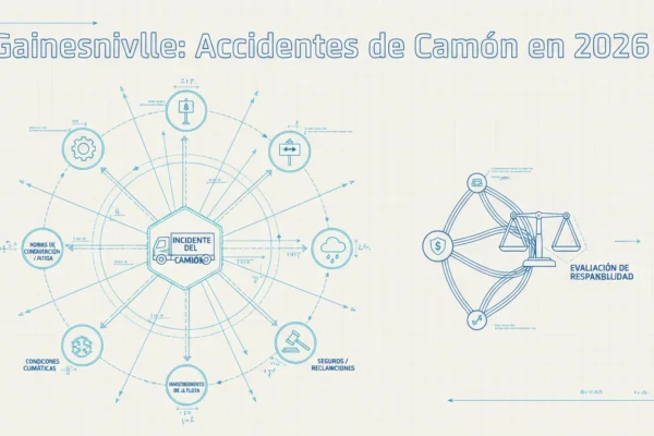 Gainesville: Accidentes de camión en 2026