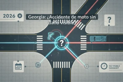 Georgia: ¿Accidente de moto sin daño visible en 2026?