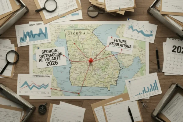 Georgia: Distracción al Volante en 2026