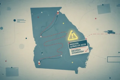 Georgia DoorDash: Riesgos Químicos en 2026