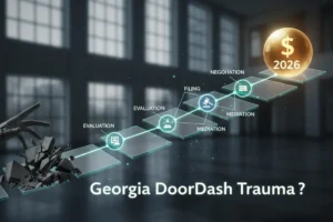 Georgia DoorDash Trauma: ¿Compensación en 2026?