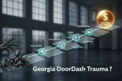 Georgia DoorDash Trauma: ¿Compensación en 2026?