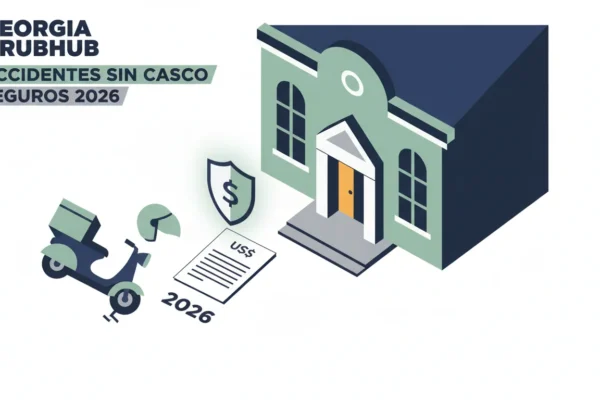 Georgia Grubhub: Accidentes sin Casco y Seguros 2026