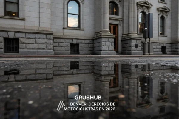 Grubhub Denver: Derechos de Motociclistas en 2026