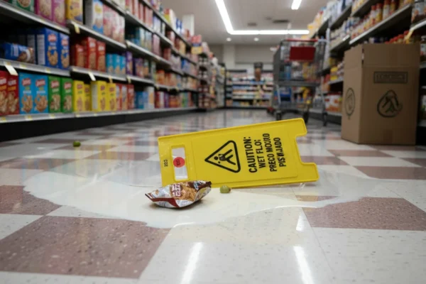 Houston: Resbalón en Supermercado. ¿Quién Paga en 2026?