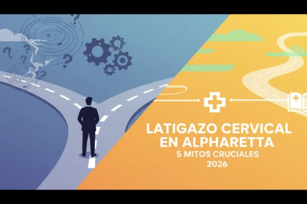 Latigazo cervical en Alpharetta: 5 mitos cruciales 2026