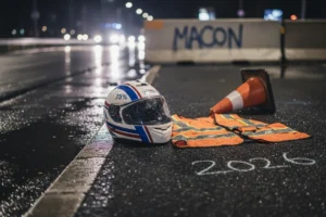 Macon: El 75% de choques con motos en 2026