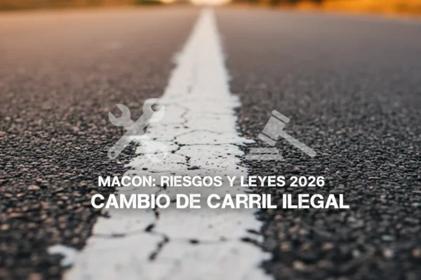 Macon: Riesgos y Leyes 2026 de Cambio de Carril Ilegal