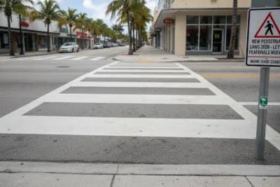 Miami: Nuevas Leyes Peatonales en 2026