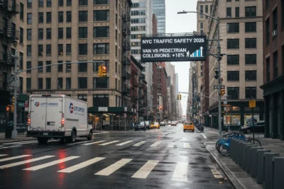 Nueva York: 18% Atropellos por Furgonetas en 2026