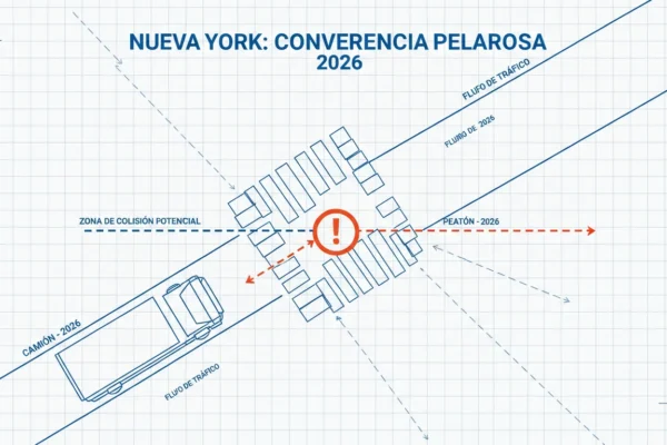 Nueva York: Peatón vs. Camión en 2026