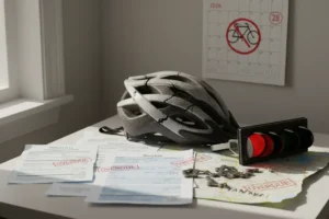 Savannah: 28% de choques bici en 2026 por semáforo