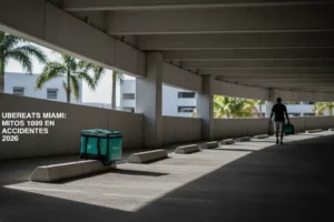UberEats Miami: Mitos 1099 en Accidentes 2026