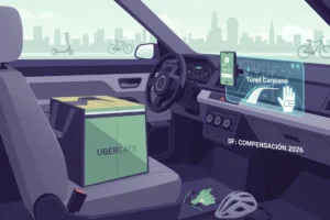 UberEats SF: Túnel Carpiano y Compensación 2026