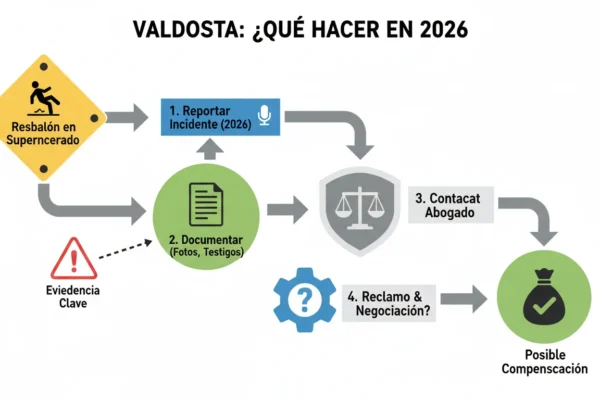 Valdosta: Resbalón en Supermercado, ¿Qué Hacer en 2026?